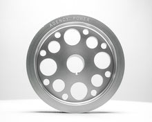 Load image into Gallery viewer, AP-CZ4A-130S Lightweight Crank Pulley Silver For Mitsubishi EVO X 08-15