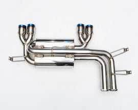 AP-E46M3-170 Axle Back Muffler with Titanium Tips Fits BMW M3 E46 Agency Power