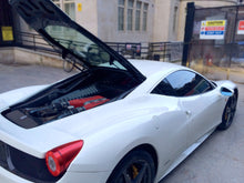 Load image into Gallery viewer, Carbon Fiber Engine Panels and Under Screen Panel Fits 10-15 Ferrari 458