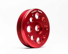 Load image into Gallery viewer, Lightweight Crank Pulley Red Fits Scion FRS Subaru BRZ Toyota GT-86 Agency Power