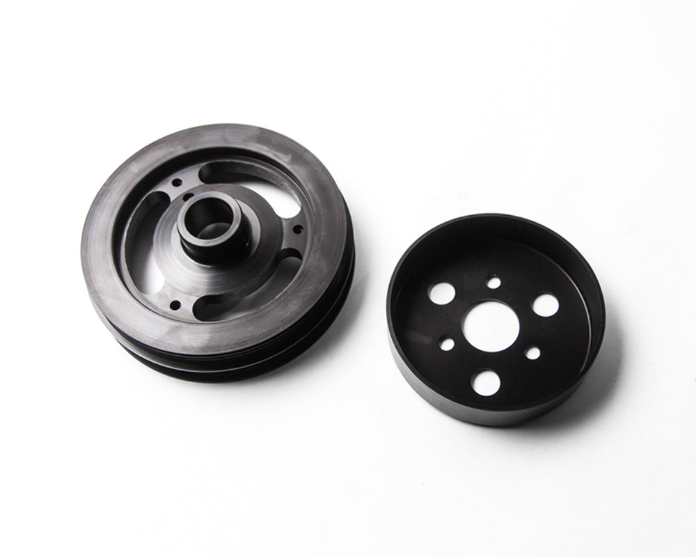 Lightweight Crank Pulley w/Water Pump Pulley Kit Fits Ford Focus ST Focus RS