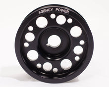 Load image into Gallery viewer, Lightweight Crank Pulley Fits 02-07 Subaru WRX STI Black Agency Power