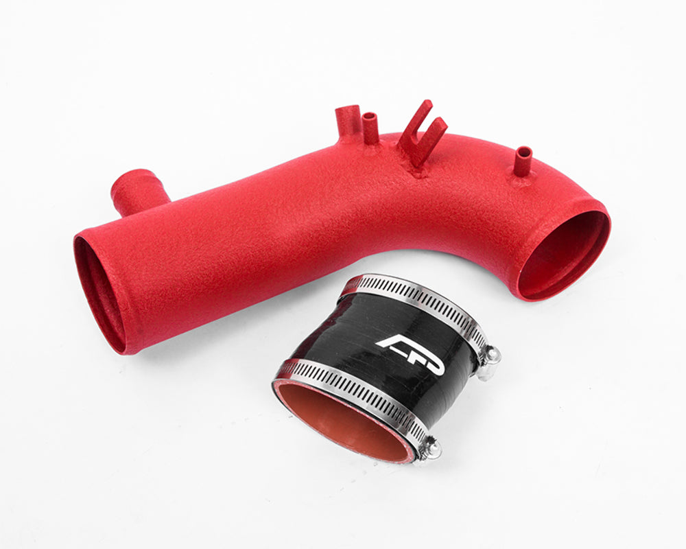 Hard Turbo 3 in. Inlet Pipe Kit Super Chrome Fits STI 04-17 Forester XT 04-08