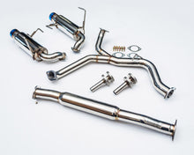 Load image into Gallery viewer, Titanium Tip Catback Dual Exhaust System Fits 08-12 WRX Sedan Agency Power