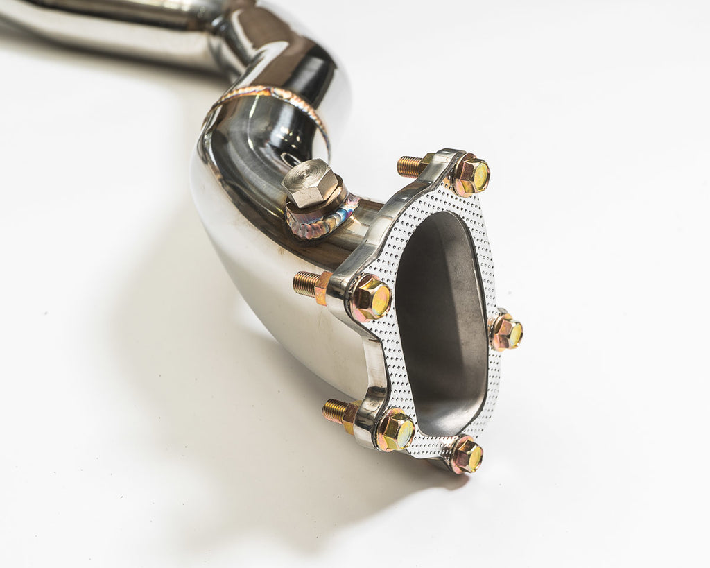 Racing Down Pipe Subaru WRX Fits 08-14 STI 8-16 Agency Power