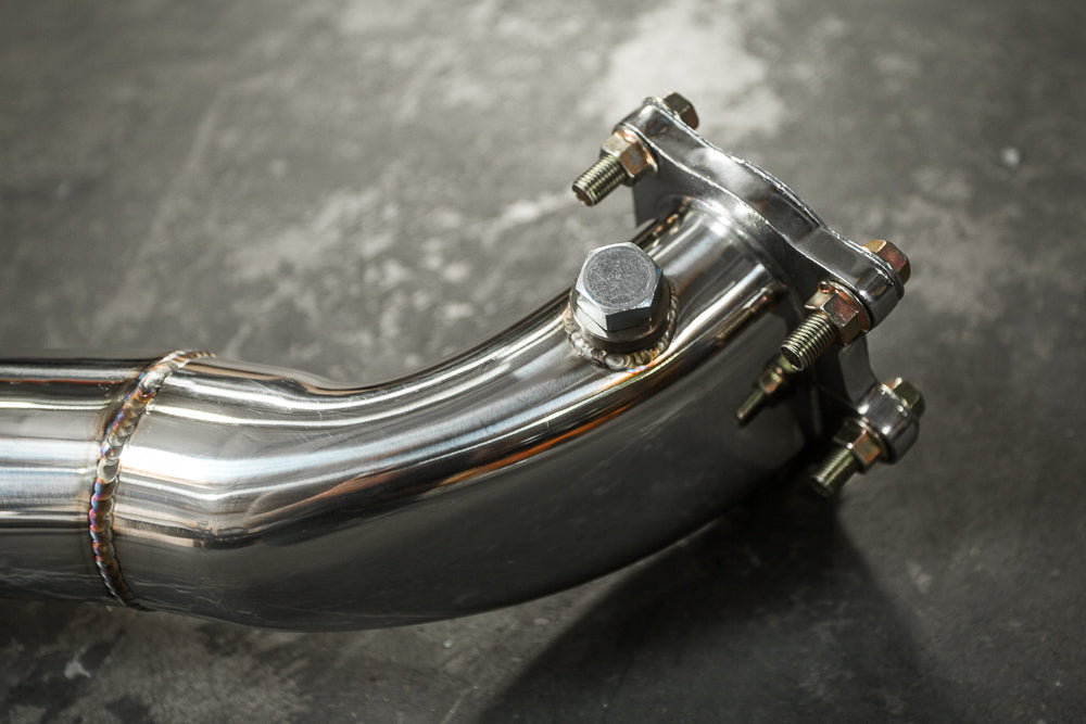 Racing Down Pipe Subaru WRX Fits 08-14 STI 8-16 Agency Power