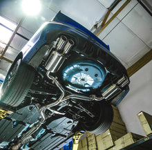 Load image into Gallery viewer, Catback Exhaust System Polished Quad Tips Fits Subaru WRX STI Sedan Agency Power