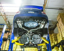 Load image into Gallery viewer, Catback Exhaust System Polished Quad Tips Fits Subaru WRX STI Sedan Agency Power