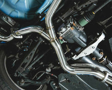 Load image into Gallery viewer, Catback Exhaust System Polished Quad Tips Fits Subaru WRX STI Sedan Agency Power