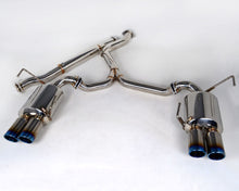 Load image into Gallery viewer, Catback Exhaust System Titanium Quad Tips Fits Subaru WRX STi Sedan Agency Power