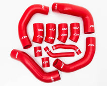 Load image into Gallery viewer, 12pc Red Silicone Boost Hose Kit Fits Nissan GT-R R35 Agency Power