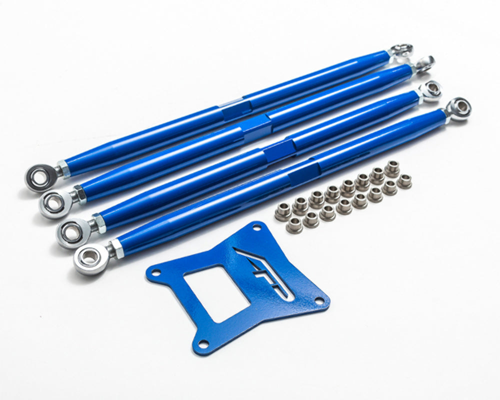 Adjustable Rear Radius Arms Blue Fits Polaris RZR 1000 XP Turbo Agency Power
