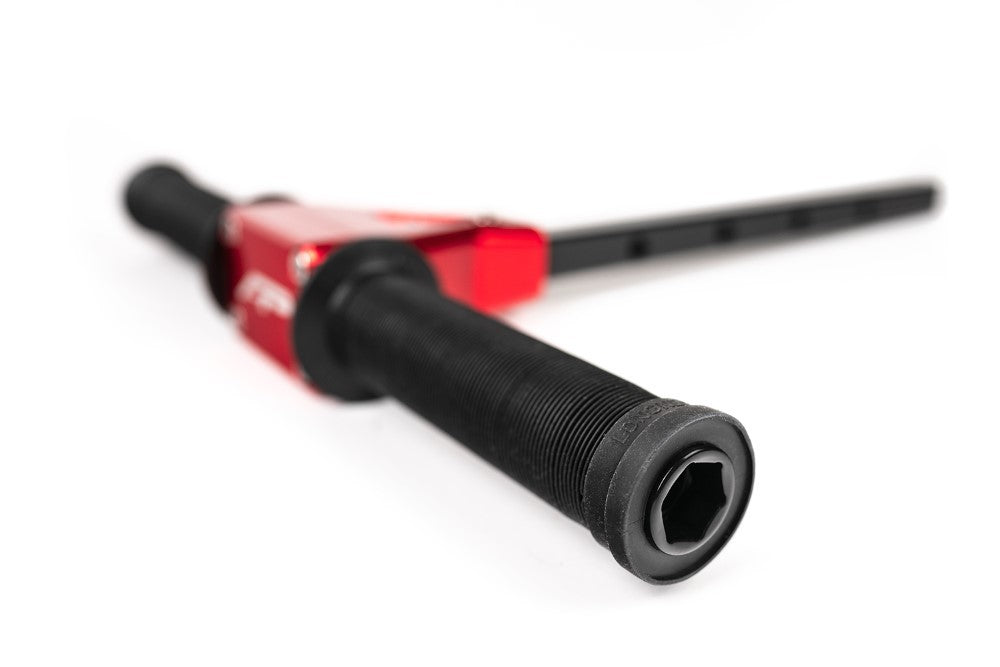 Agency Power Passenger Grab Bar with Lug Wrench Red For Polaris RZR