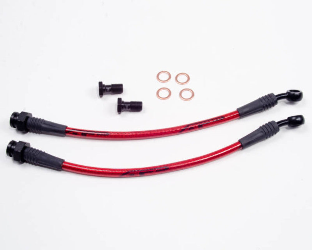 Rear Steel Braided Brake Lines Fits 05-10 Scion TC Agency Power