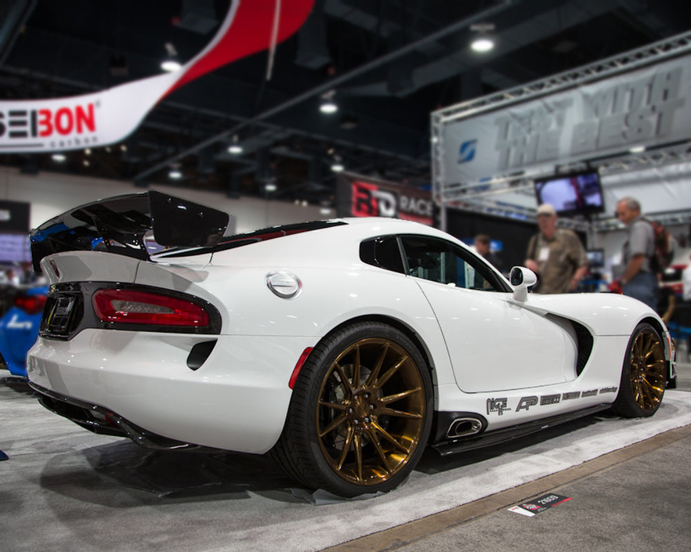 Carbon Fiber Side Skirts FT Style Fits 13-Pres SRT Viper Agency Power