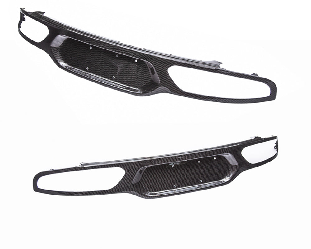 Carbon Fiber Rear Bumper Tail Light Surround Trim Fits 13-Pres SRT Viper