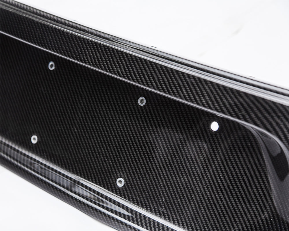 Carbon Fiber Rear Bumper Tail Light Surround Trim Fits 13-Pres SRT Viper