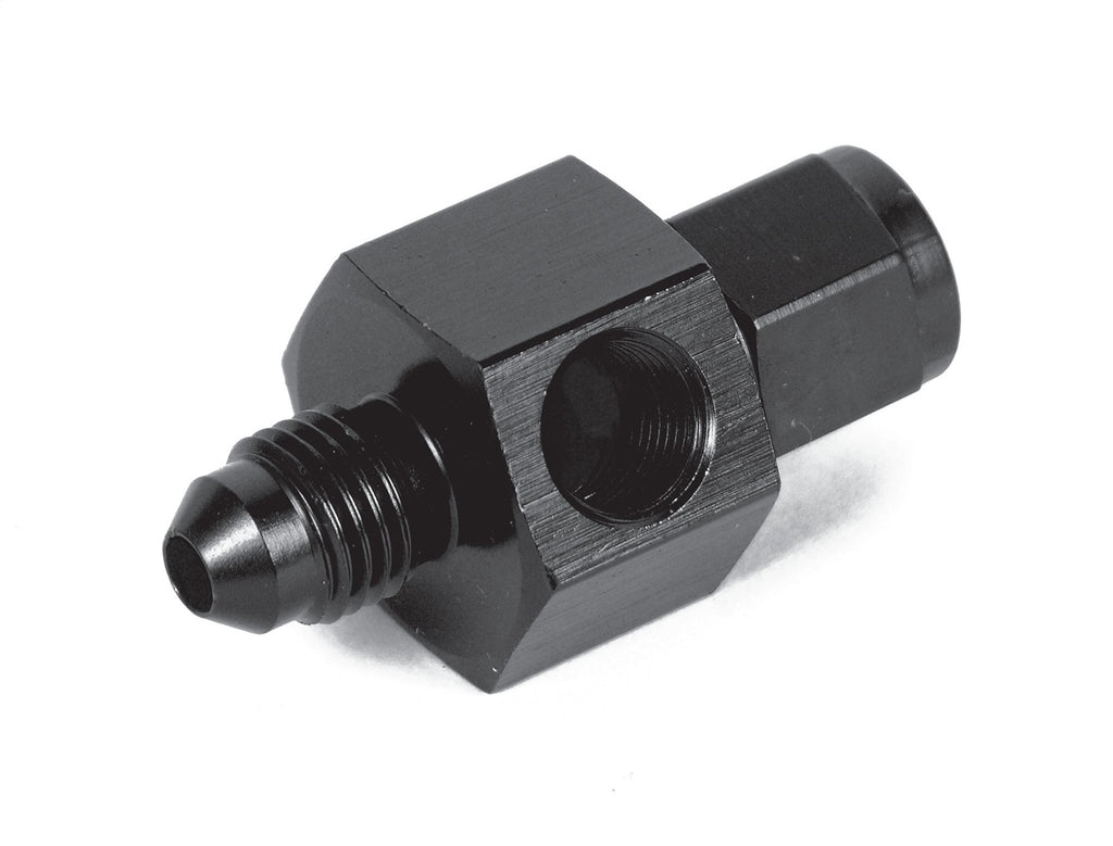 Earls Plumbing AT100201ERL Aluminum Fuel Pressure Gauge Tee Adapter