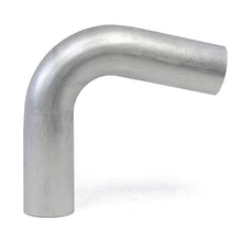 Load image into Gallery viewer, HPS 2.5" OD 100 Degree Bend 6061 Aluminum Elbow Pipe 16 Gauge w/ 4" CLR