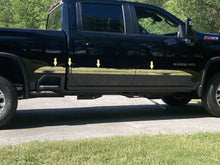 Load image into Gallery viewer, QAA AT60184 Polished Body Trim 8Pc Fits 20-24 Silverado HD Crew Cab