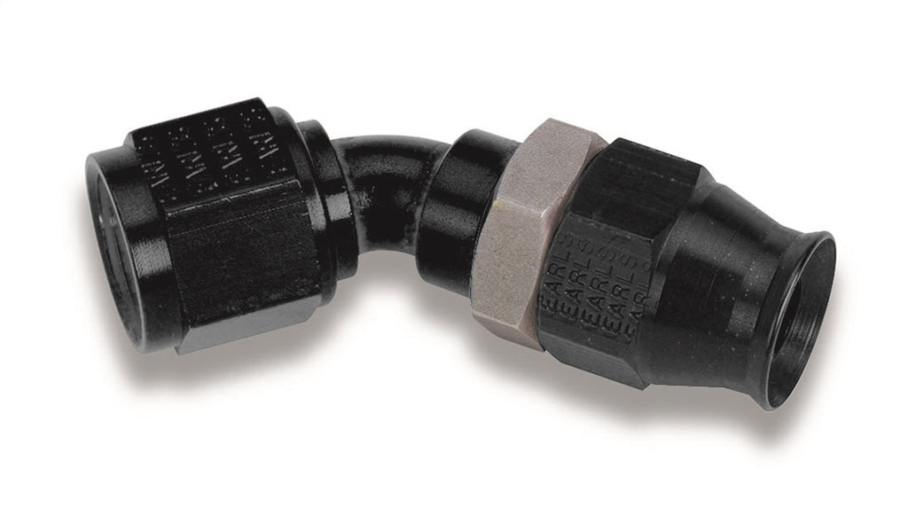 Earls Plumbing AT604730ERL Speed-Seal 45 Deg. AN Hose End