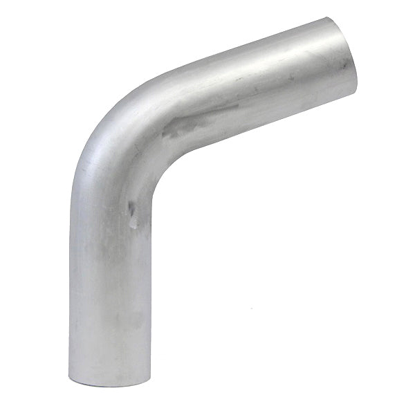 HPS 2.25" OD 70 Degree Bend 6061 Aluminum Elbow Pipe 16 Gauge w/ 3" CLR
