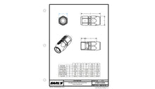 Load image into Gallery viewer, Earls Plumbing AT800106ERL Swivel-Seal Straight AN Hose End