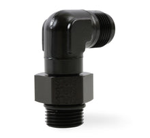 Load image into Gallery viewer, Earls Plumbing AT949008ERL 90 Deg. Aluminum AN to O-Ring Port Swivel Adapter
