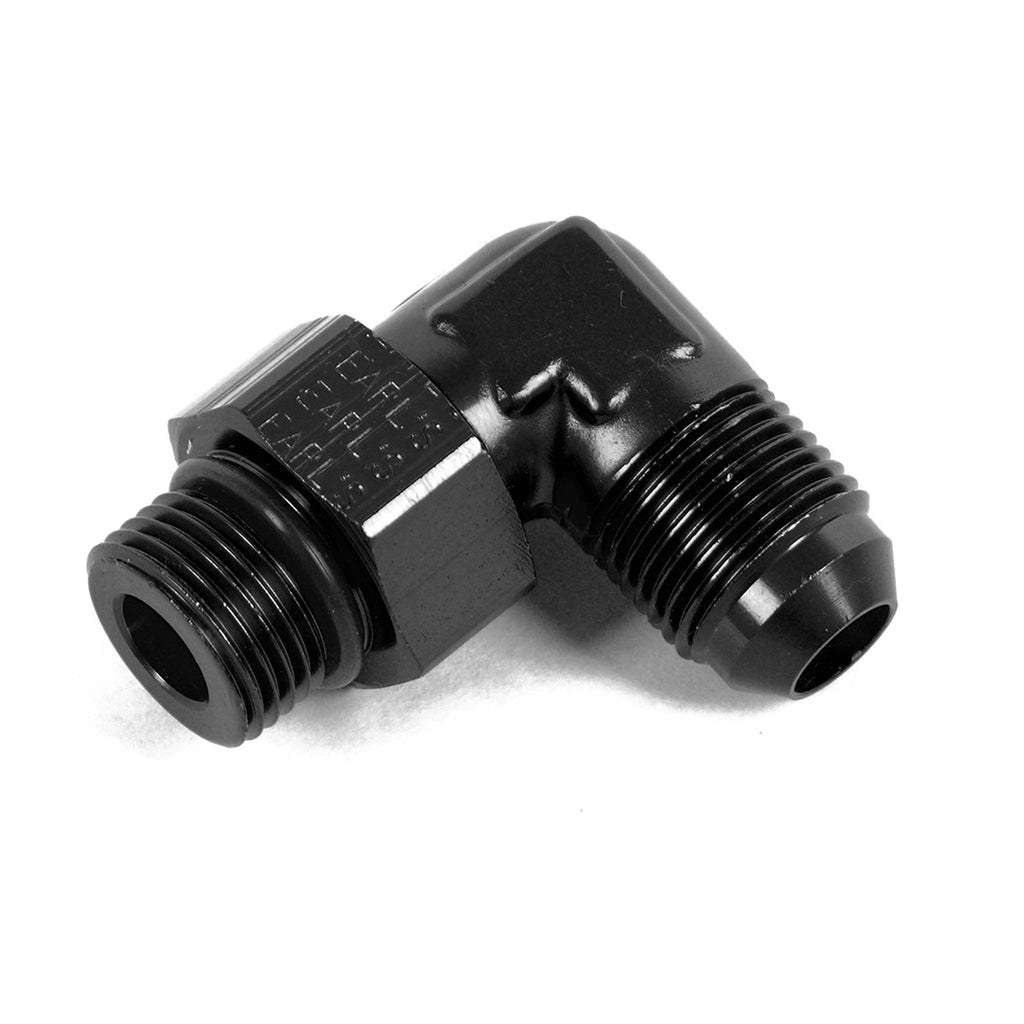 Earls Plumbing AT949065ERL 90 Deg. Aluminum AN to O-Ring Port Swivel Adapter