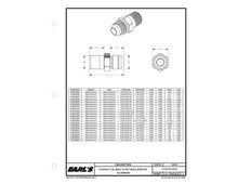 Load image into Gallery viewer, Earls Plumbing AT981608ERL Straight Aluminum AN to NPT Adapter