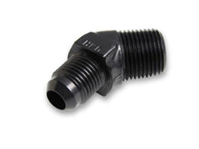 Load image into Gallery viewer, Earls Plumbing AT982366ERL 45 Deg. Aluminum AN to NPT Adapter Elbow