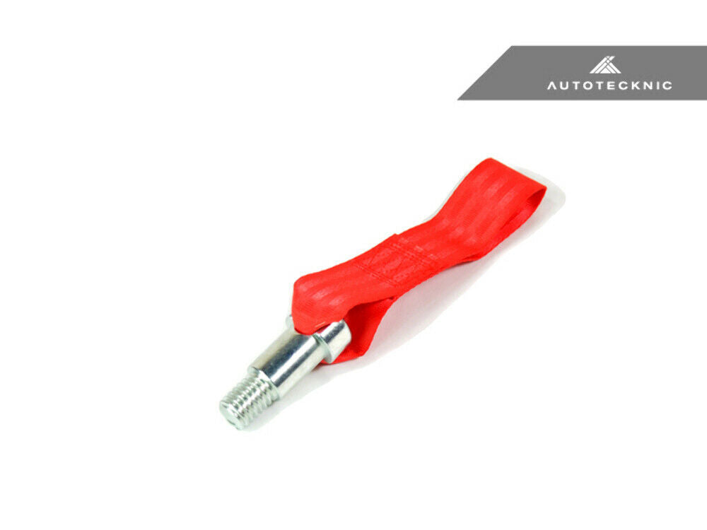 AutoTecknic AT-0002-RED Red Front Tow Strap For BMW F-Chassis