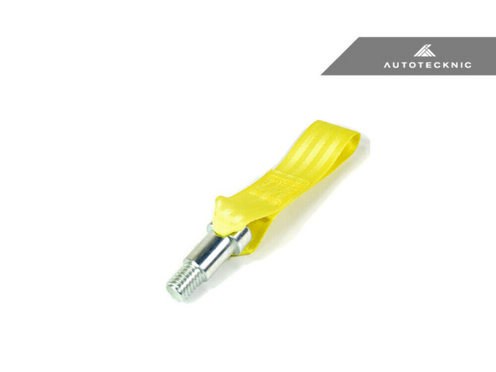 AutoTecknic AT-0002-YLW Yellow Front Tow Strap For BMW F-Chassis