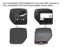 Load image into Gallery viewer, AutoTecknic AU-0001-GB Competition Steering Shift Paddles Black For Audi DSG