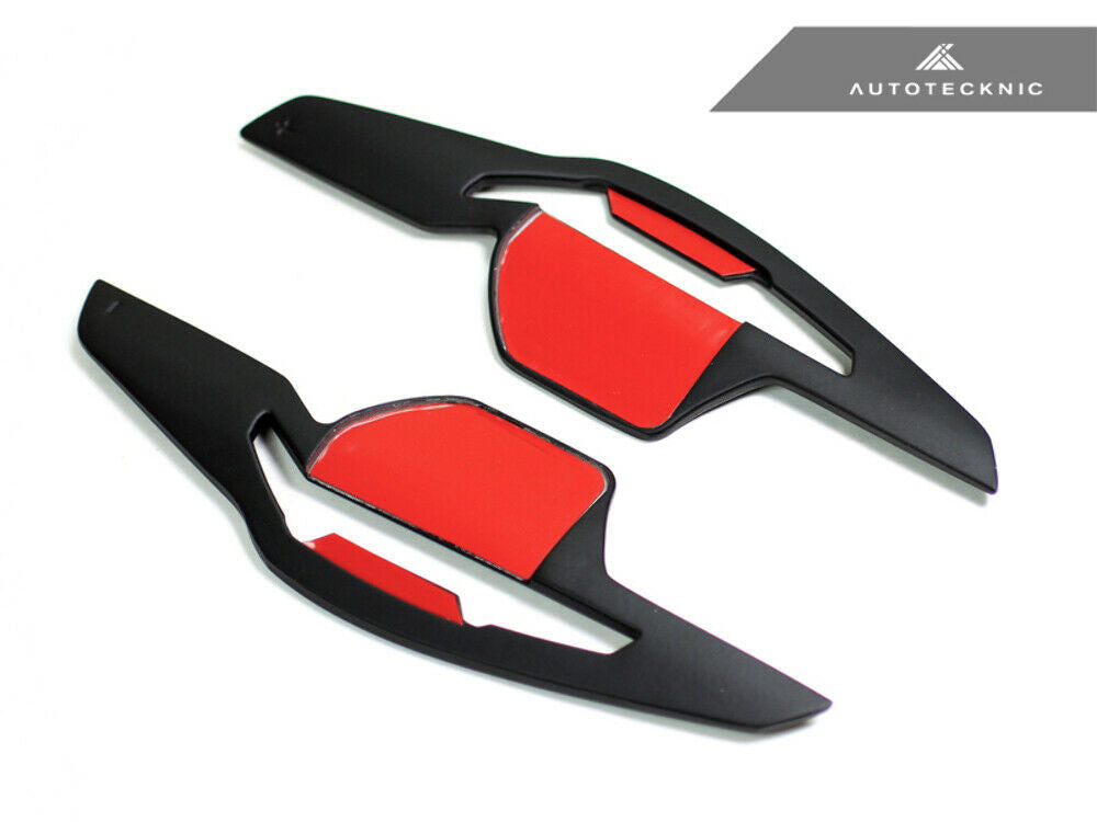 AutoTecknic AU-0001-MB Competition Steering Shift Paddles Black For Audi DSG