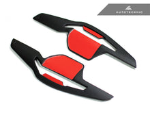 Load image into Gallery viewer, AutoTecknic AU-0001-MB Competition Steering Shift Paddles Black For Audi DSG