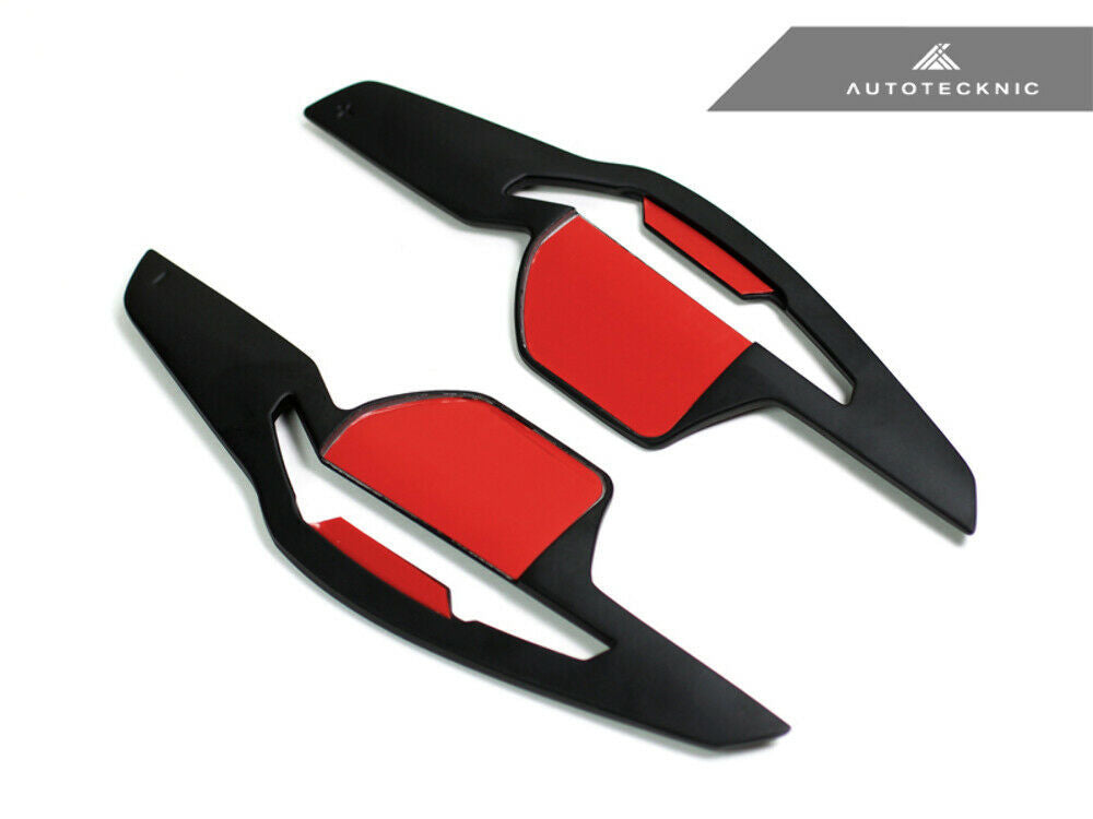 AutoTecknic AU-0001-MB Competition Steering Shift Paddles Black For Audi DSG