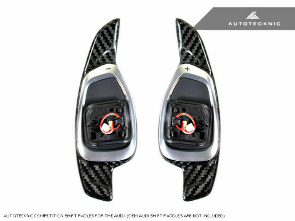 AutoTecknic AU-0002 Dry Carbon Competition Shift Paddles For Audi DSG 14-23