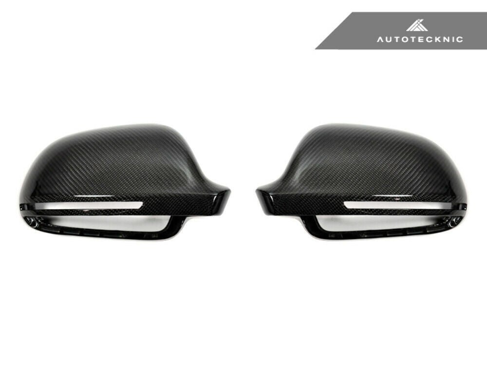 AutoTecknic AU-0010 Replacement Carbon Fiber Mirror Covers For Audi 8P A3 S3