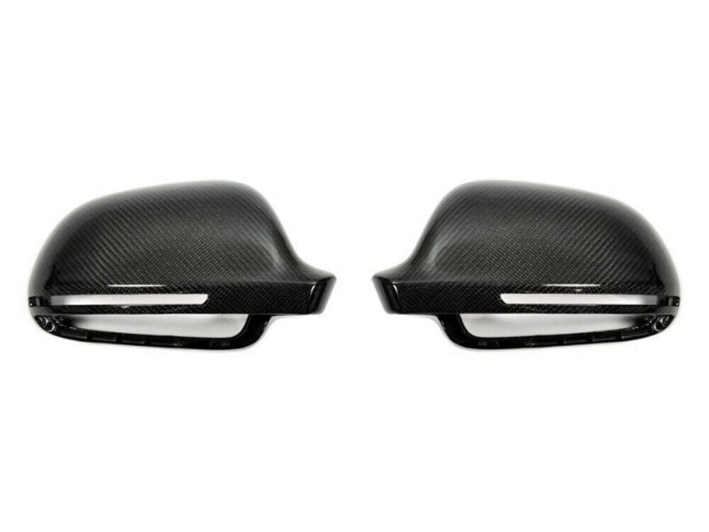 AutoTecknic AU-0010 Replacement Carbon Fiber Mirror Covers For Audi 8P A3 S3