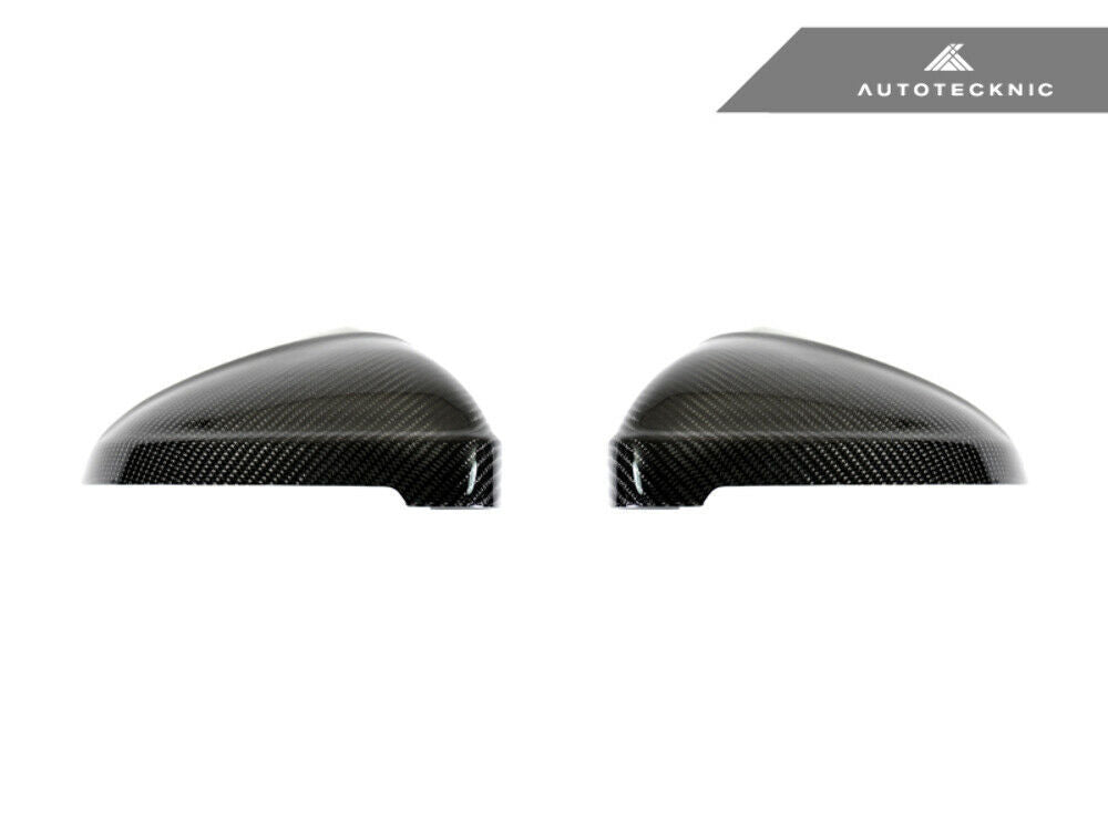 AutoTecknic AU-0019 Replacement Carbon Fiber Mirror Covers For Audi B9 A4 S4