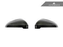 Load image into Gallery viewer, AutoTecknic AU-0019 Replacement Carbon Fiber Mirror Covers For Audi B9 A4 S4