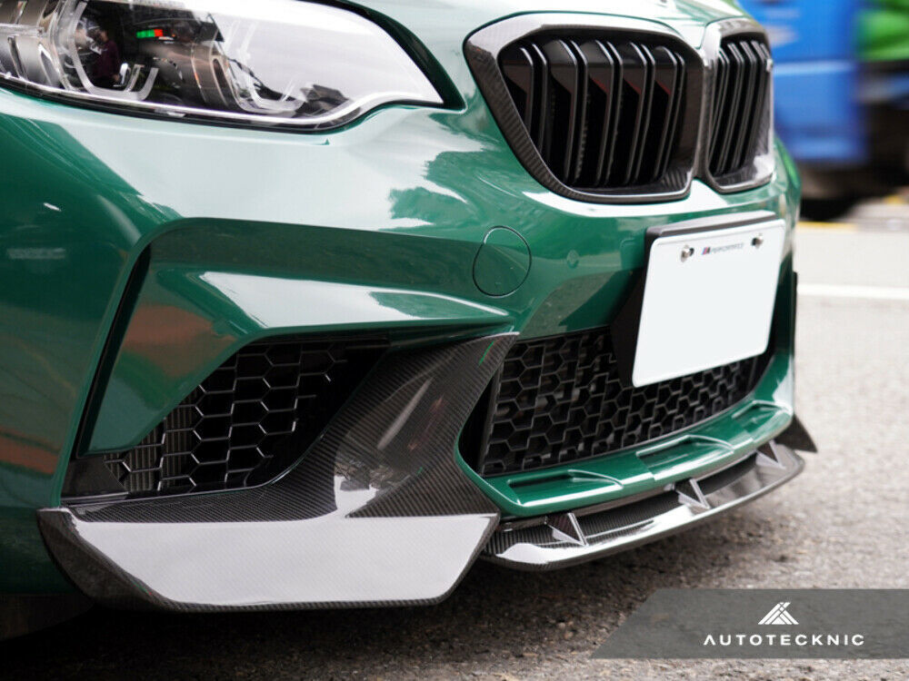 AutoTecknic BM-0011 Dry Carbon Performante Aero Splitters F87 M2 Competition