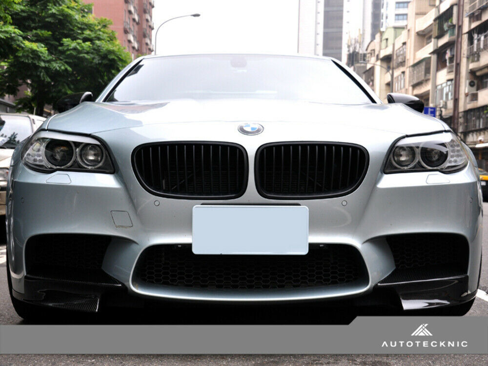 AutoTecknic BM-0015 Carbon Fiber Performance Style Front Splitters F10 M5