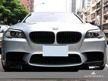 Load image into Gallery viewer, AutoTecknic BM-0015 Carbon Fiber Performance Style Front Splitters F10 M5