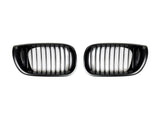 AutoTecknic BM-0040 Black Front Grilles E46 3-Series LCI Sedan 2002-2005