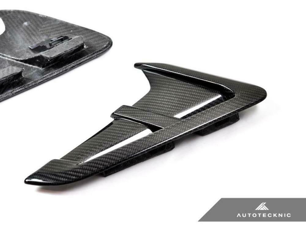 AutoTecknic BM-0093-CF Replacement Dry Carbon Fiber Fender Trims F97 X3M