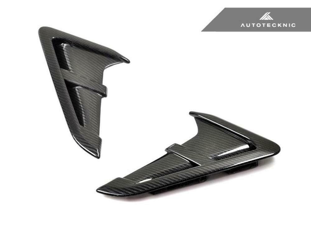 AutoTecknic BM-0093-CF Replacement Dry Carbon Fiber Fender Trims F97 X3M