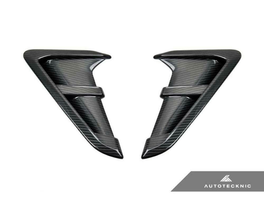 AutoTecknic BM-0093-CF Replacement Dry Carbon Fiber Fender Trims F97 X3M