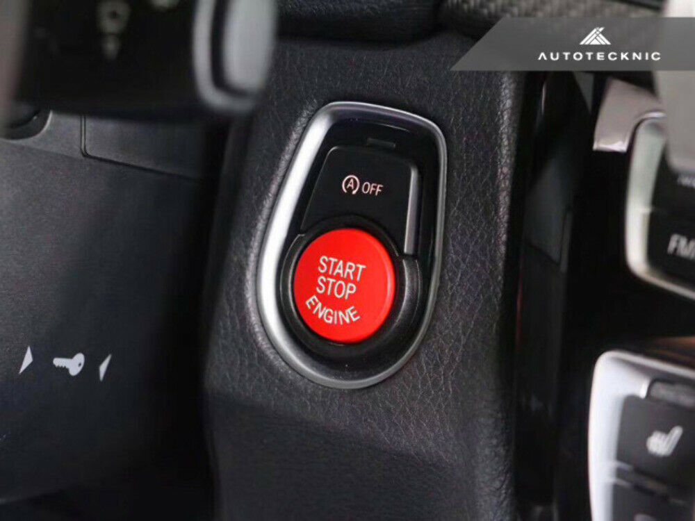 AutoTecknic BM-0125-RD Red Start Button For BMW F Chassis